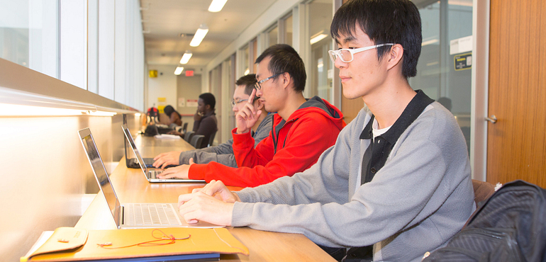 students attending virtual academic integrity week sessions in progress library